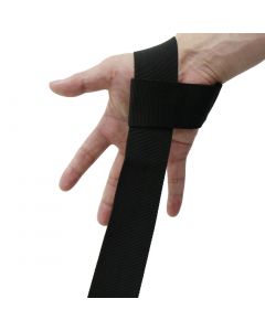 vocoste Black Weight Lifting Training Handlebar Strap Support Wrist Wrap Fitness Band