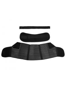 vocoste Black XXL Size Maternity Antepartum Belt Pregnant Women Abdominal Support Waist Belly Band Back Brace