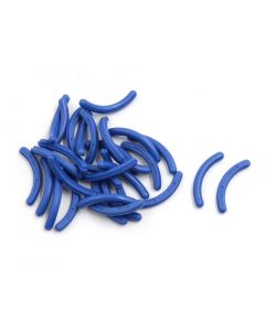 vocoste 30 Pcs Blue Soft Rubber Cosmetic Makeup Eyelash Curler Refill Pads for Ladies