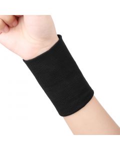 vocoste 1 Pair Size S Black Elastic Wrist Support Compression Sleeve Wrap Balls Sports Wrists Protector Brace Band