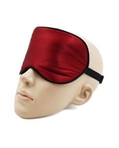 vocoste Soft Silk Travel Eyes Pad Sleeping Eye Shade Cover Blindfold Red